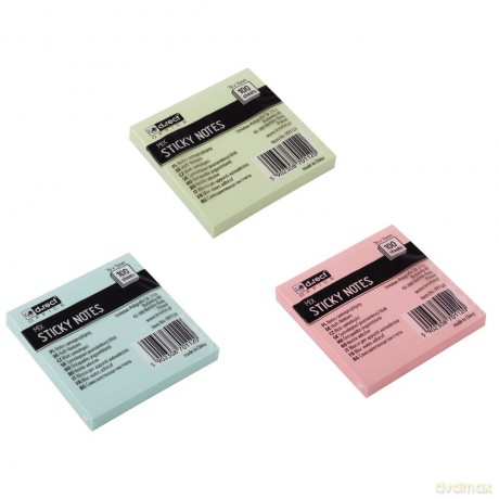 Notes Samoprzylepny D.Rect 76x76mm Mix Kolor