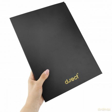Teczka D.Rect Do Podpisu Autograph 10 Przekładek Czarna