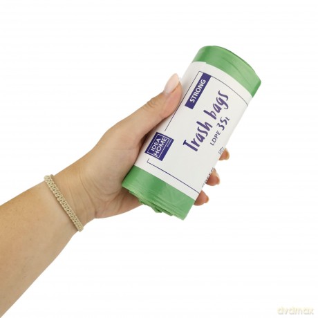 Worki Ih Ldpe Mocny 35l Zielony 20szt