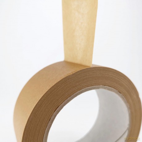 Taśma D.Rect Pakowa Papierowa Brązowa Hot-Melt 48mm X 50m