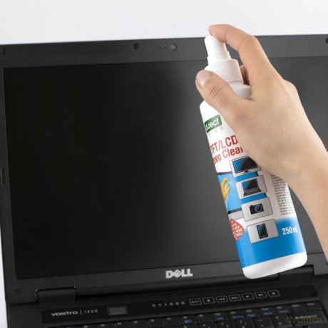 Płyn D.Rect Do Czyszczenia Ekranów Tft/Lcd 250ml + Ściereczka Z Mikrofibry 1szt