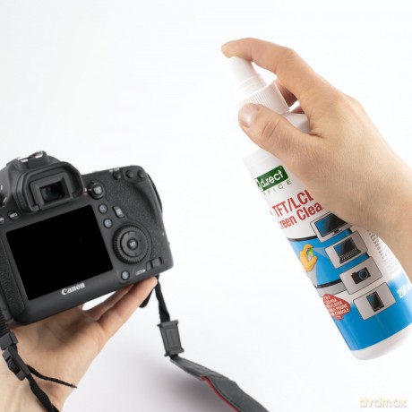 Płyn D.Rect Do Czyszczenia Ekranów Tft/Lcd 250ml + Ściereczka Z Mikrofibry 1szt