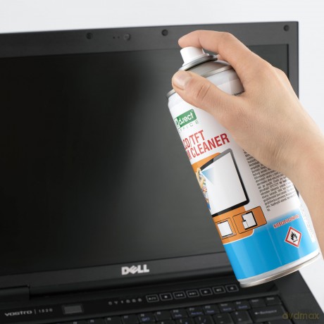 Pianka Czyszcząca Do Ekranów Lcd/Tft D.Rect 400ml + Ściereczka Z Mikrofibry 1szt