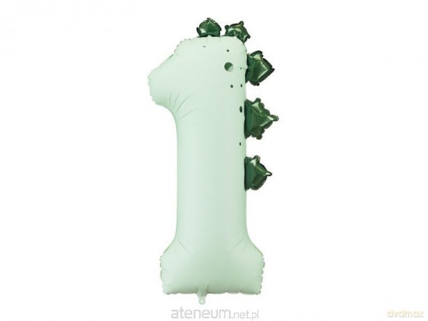 Balon foliowy 1 Dinozaur 92cm
