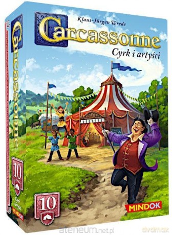 Carcassonne 3 Cyrk i Artyści Edycja 10 [GRA]