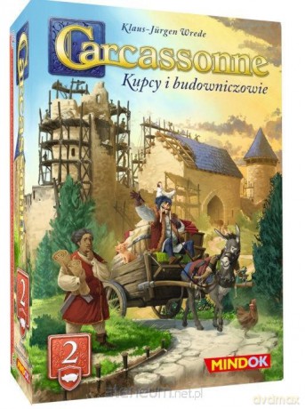 Carcassonne 3 Kupcy i Budowniczowie Edycja 2 [GRA]