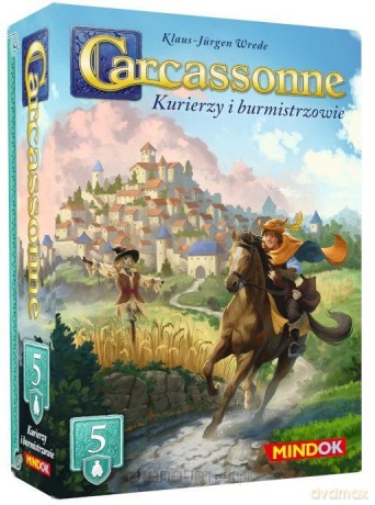 Carcassonne 3 Kurierzy i Burmistrzowie Edycja 5 [GRA]