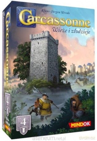 Carcassonne 3 Wieże i Złodzieje Edycja 4 [GRA]
