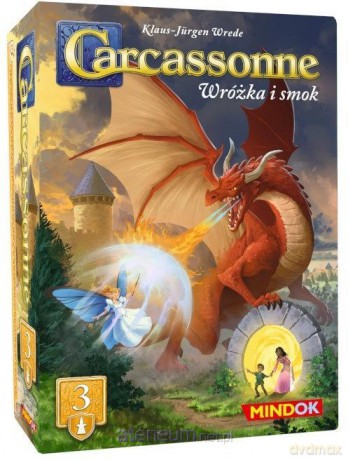 Carcassonne 3 Wróżka i Smok Edycja 3 [GRA]