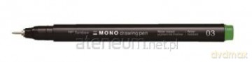 Cienkopis mono drawing 0,35mm zielony