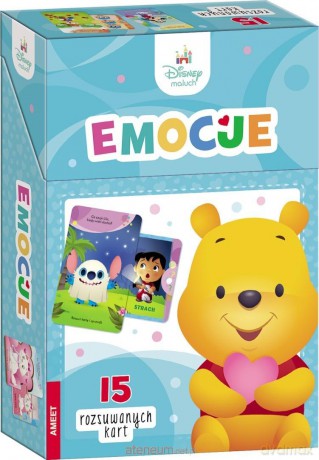 Disney Maluch. Karty Emocje [KSIĄŻKA]