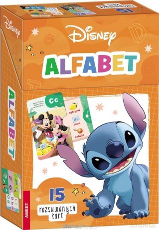 Disney MIX. Karty Alfabet [KSIĄŻKA]