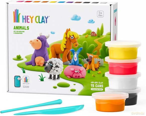 Hey Clay - Zestaw Zwierzęta