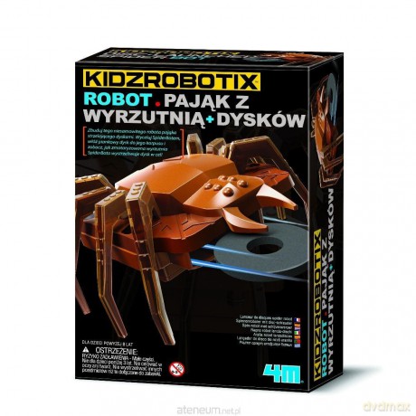 Kidzrobotix Robot Pająk z wyrzutnią dysków