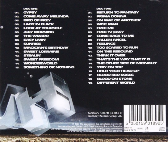 Uriah Heep: Easy Livin' The Ultimate Collection [2CD]