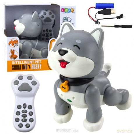 Pies Husky interaktywny robot zdalnie sterowany