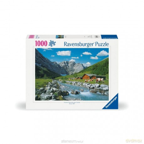 RAVANSBURGER 1000 el. Góry Karwendel, Austria [PUZZLE]