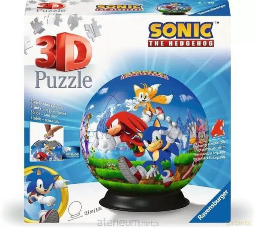 RAVANSBURGER 3D 72 Kula: Sonic [PUZZLE]