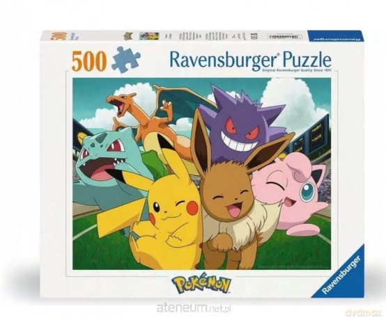 RAVANSBURGER 500 el. Pokemon [PUZZLE]