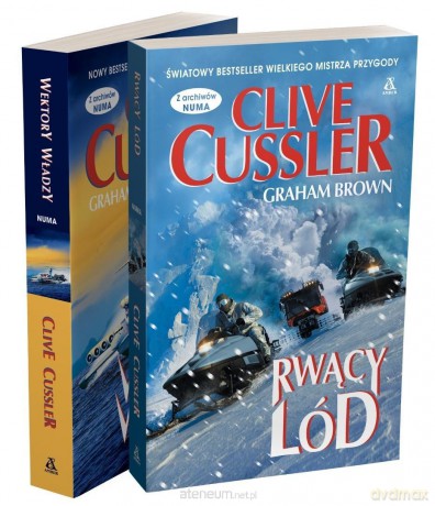 Rwący lód / Wektory władzy - Clive Cussler, Graham Brown [KSIĄŻKA]
