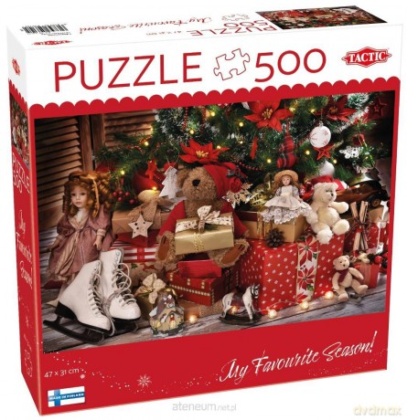 TACTIC 500 el. Christmas presents and toys [PUZZLE]