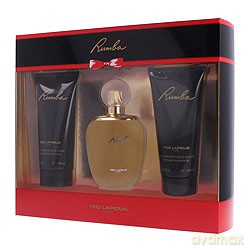 Ted Lapidus Rumba Zestaw - woda toaletowa 100 ml spray + balsam do ciała 100 ml + żel pod prysznic 100 ml [KOSMETYKI]