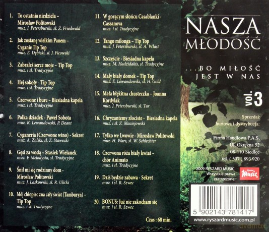 Nasza młodość vol. 3 [CD]