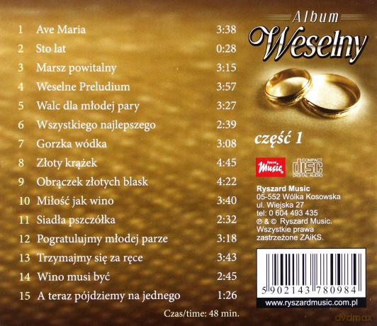 Album Weselny vol.1 [CD]