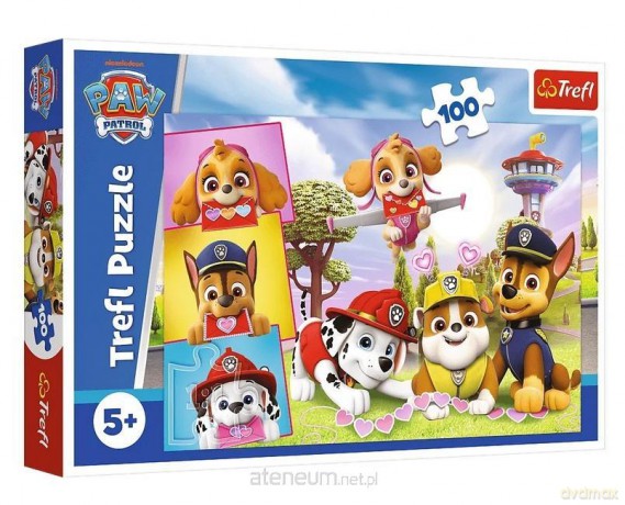 TREFL 100 el. Dziewczyny Psi Patrol [PUZZLE]