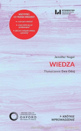 Wiedza - Jennifer Nagel [KSIĄŻKA]