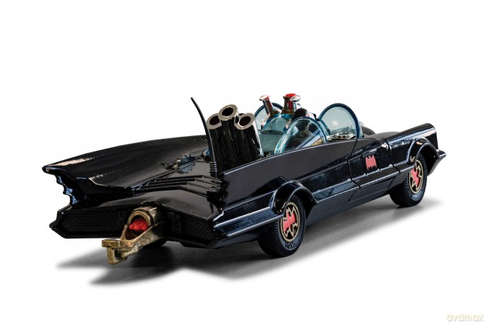 Batman: Batmobile Model With Batman And Robin