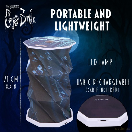 Corpse Bride: Corpse Bride Foldable Lamp 21 cm