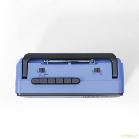 Crosley (Uk Version): Ct102 Cassette Player (Blue/Grey) (UK Adapter)