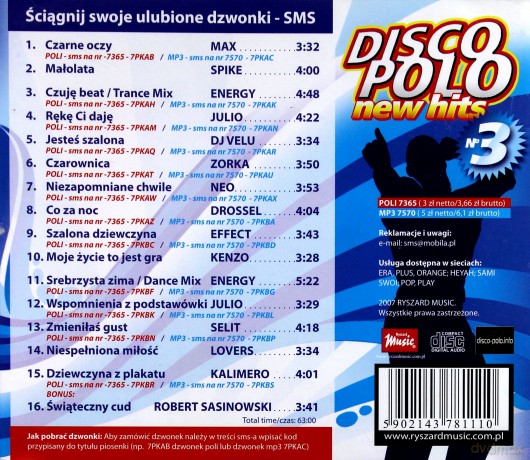 New hits Disco Polo vol. 3 [CD]