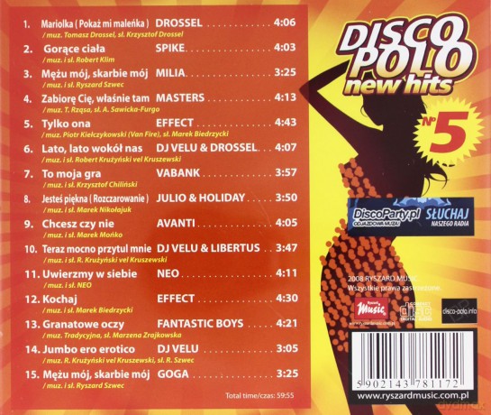 New hits Disco Polo vol. 5 [CD]