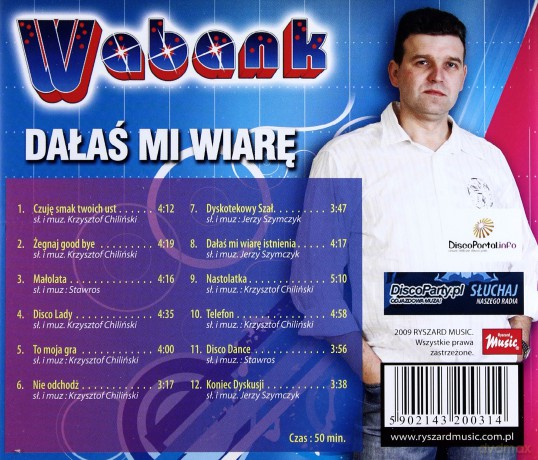 Wabank: Dałaś mi wiarę [CD]