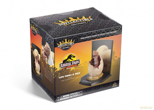 Jurassic Park: Jurassic Park Toyllectible Treasures - Raptor Egg