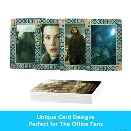 Lord Of The Rings: Lord Of The Rings - Heroes And Villains Playing Cards [KARTY]