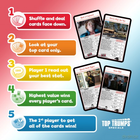Stranger Things: Stranger Things Top Trumps Tin [KARTY]