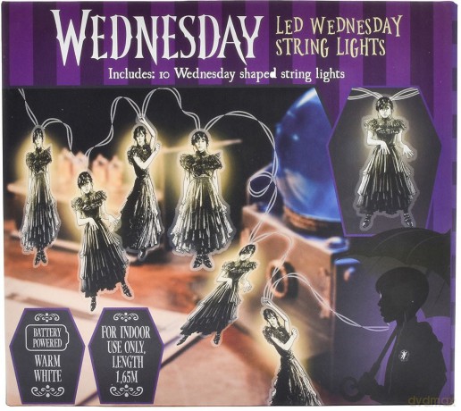 Wednesday: Wednesday Dance Pose Led String Lights