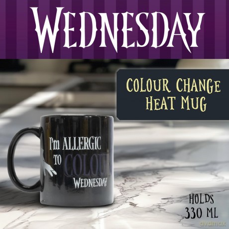Wednesday: Wednesday Heat Change 330Ml Ceramic Mug