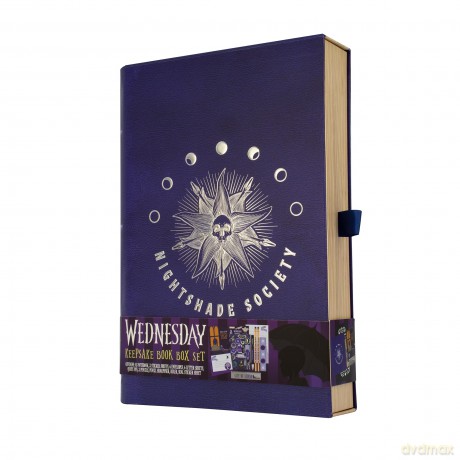 Wednesday: Wednesday Nightshade Book Keepsake Box