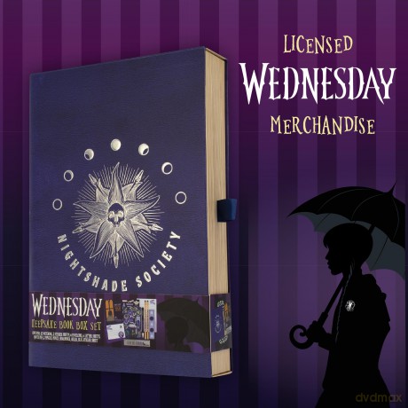 Wednesday: Wednesday Nightshade Book Keepsake Box