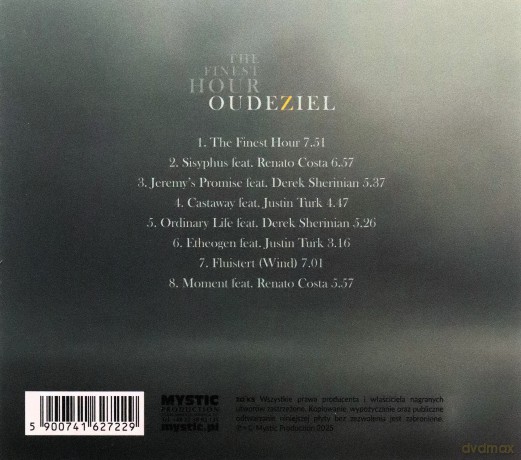 Oudeziel: The Finest Hour (digipack) [CD]