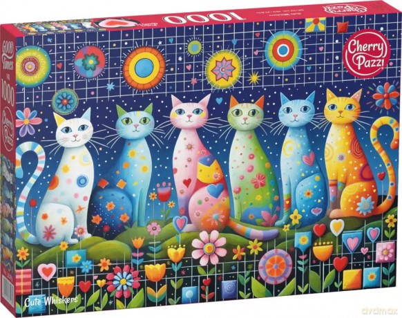 CHERRYPAZZI 1000 el. Cute Whiskers 31285 [PUZZLE]