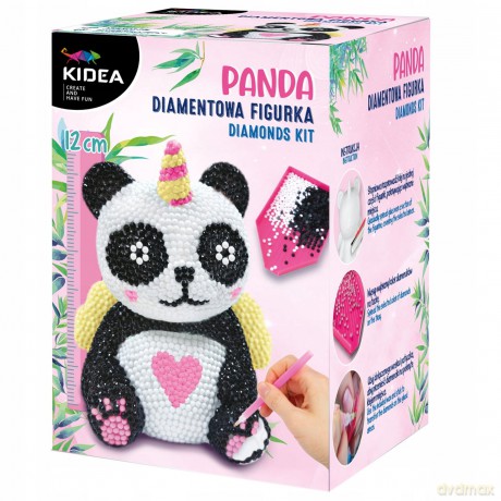 Diamentowa figurka Panda