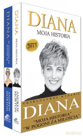 Diana BOX ekskluzywne wydanie: Moja Historia + W pogoni za miłością [2xKSIĄŻKA]