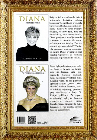 Diana BOX ekskluzywne wydanie: Moja Historia + W pogoni za miłością [2xKSIĄŻKA]
