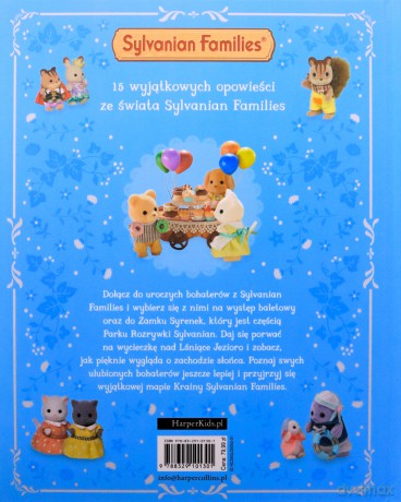 Księga opowieści. 15 rodzinnych historii. Sylvanian Families [KSIĄŻKA]