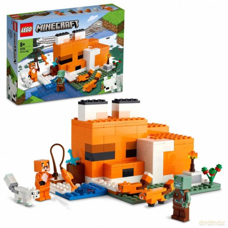 LEGO Minecraft Siedlisko lisów (21178) [KLOCKI]